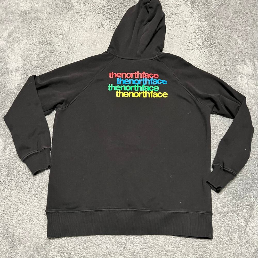 THE NORTH FACE Hoodie Womens Large ? Graphic Logo Injection Sweatshirt